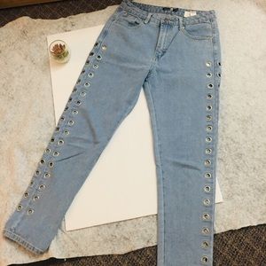 Boohoo cutout Jeans